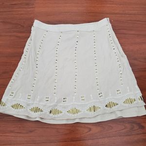 A mini skirt